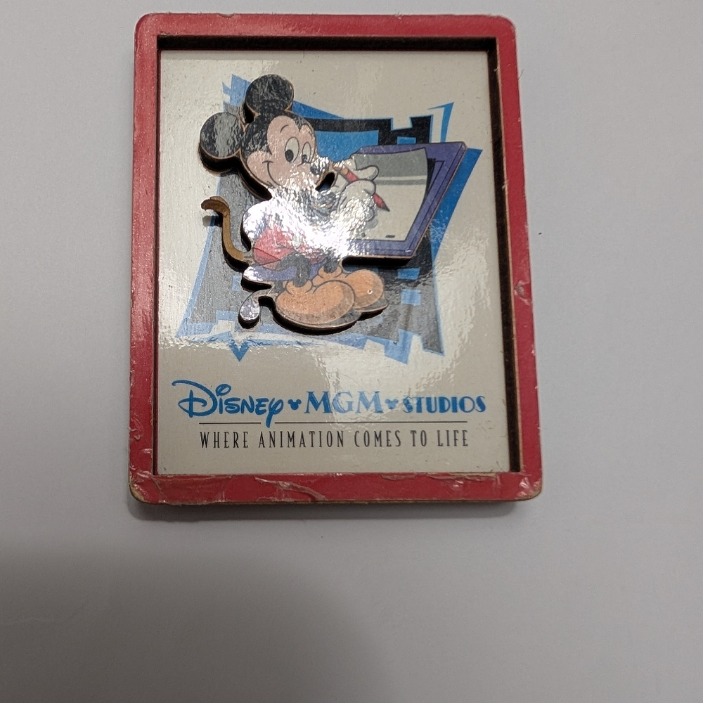Disney MGM Studios Fridge Magnet Souvenir Mickey Mouse Animation Come To Life